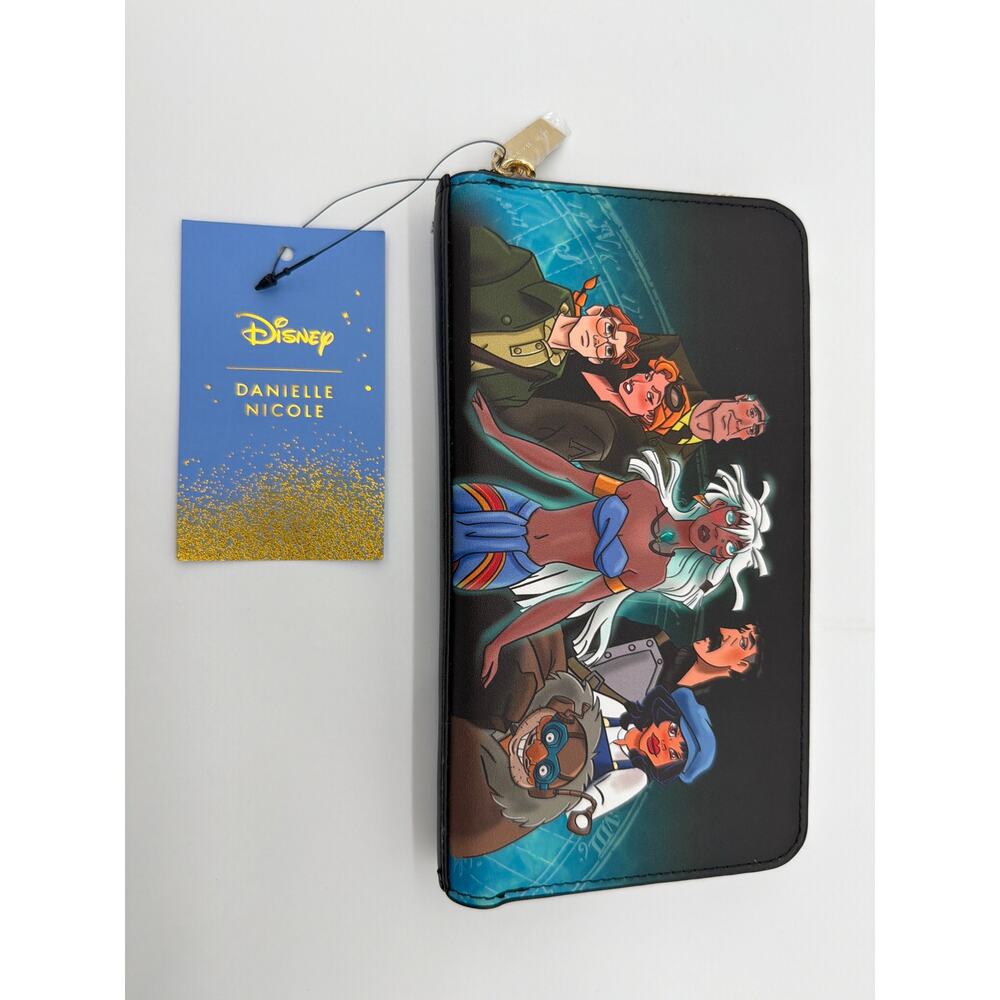 Danielle Nicole Atlantis Zip Around Wallet Disney Pink A La Mode Exclusive NWT